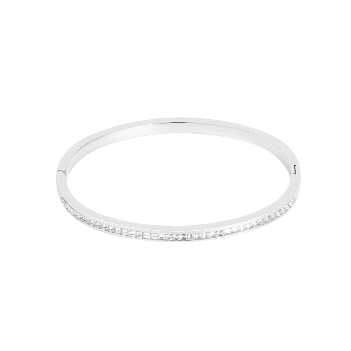 Slavenarmband met strass stenen