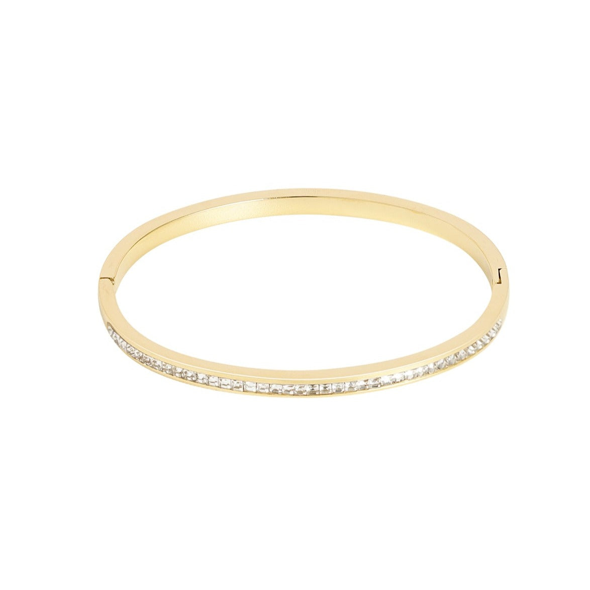 Slavenarmband met strass stenen